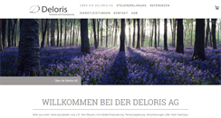 Desktop Screenshot of deloris.ch
