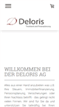 Mobile Screenshot of deloris.ch
